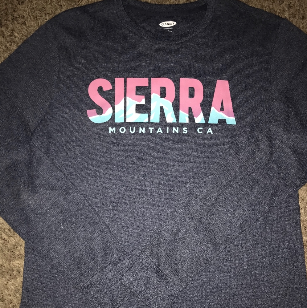 Men's thermal long sleeve t-shirt